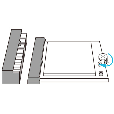 Tighten the screw to secure the Wi-Fi card to the motherboard