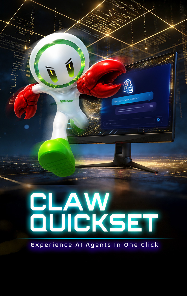 ASRock Claw Quick Set