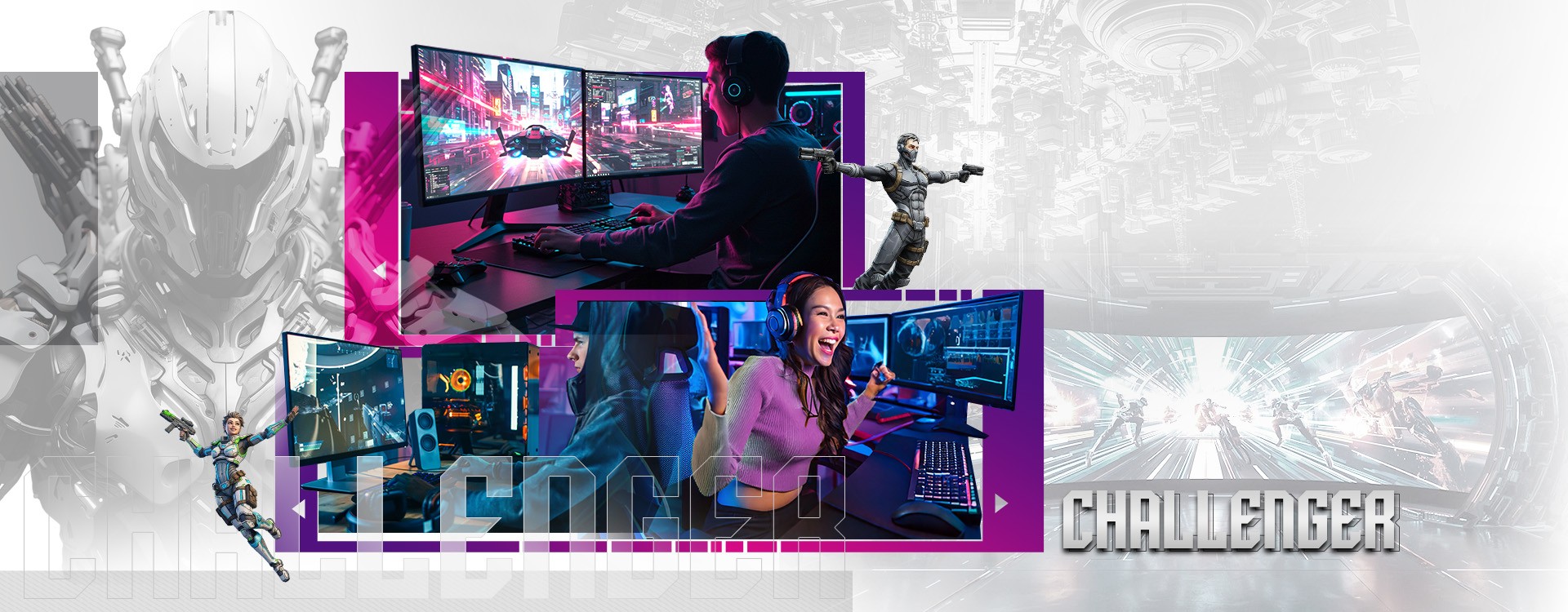 【RE】Image Your PC Transformed(Challenger White)