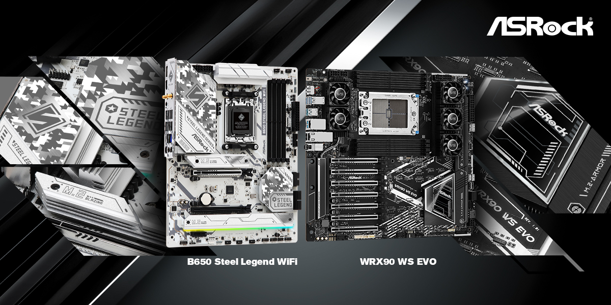 ASRock Unveils Upcoming Motherboards and Phantom Gaming Monitors at CES 2024